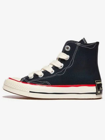 Chuck 70 Sketch Black High BLACKwhiteRED - CONVERSE - BALAAN 1