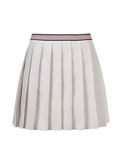 Waist color pleated pleated skirt MW3AS110 - P_LABEL - BALAAN 2