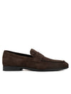 Men's Suede Penny Loafers Brown - TOD'S - BALAAN 2