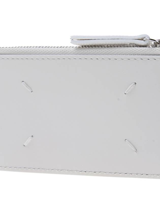 Stitch Zipper Card Wallet White - MAISON MARGIELA - BALAAN 7