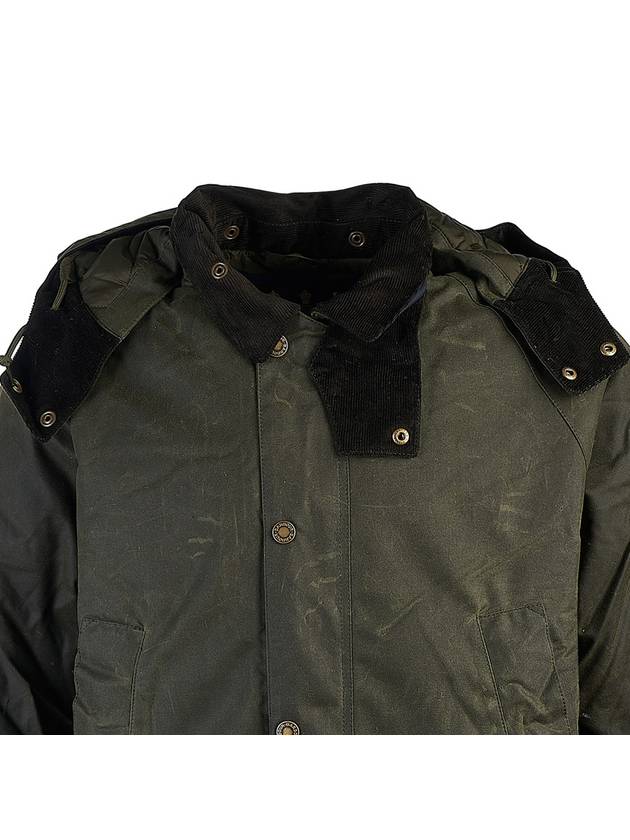 Winter Bedale Wax Jacket Sage Green - BARBOUR - BALAAN 5