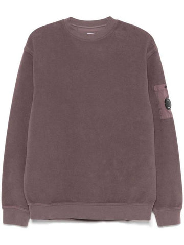 Lens Detail Sweatshirt Purple - CP COMPANY - BALAAN 1