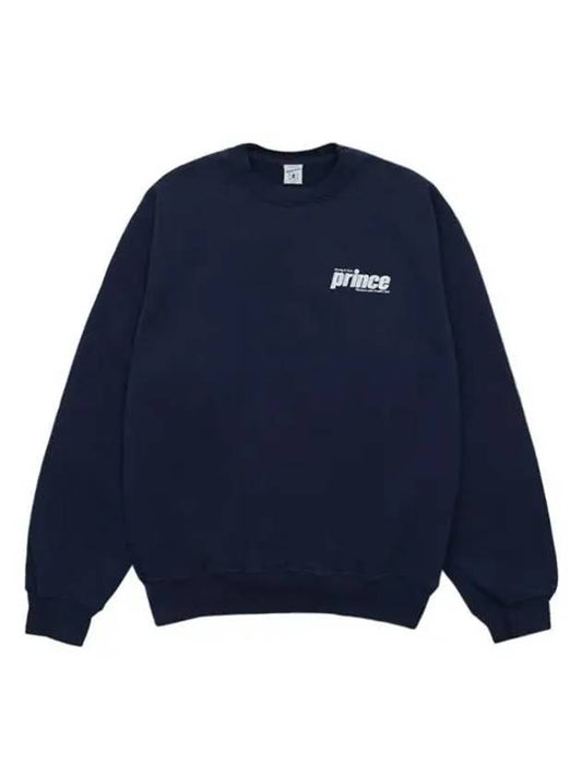 Women's Crewneck Sweatshirt Navy - SPORTY & RICH - BALAAN 2