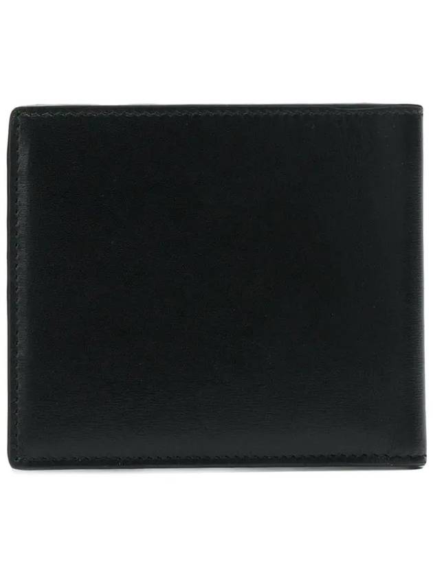 East/West Wallet In Smooth Leather Black - SAINT LAURENT - BALAAN 4