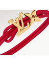 LV Bloom Bracelet Red - LOUIS VUITTON - BALAAN 4