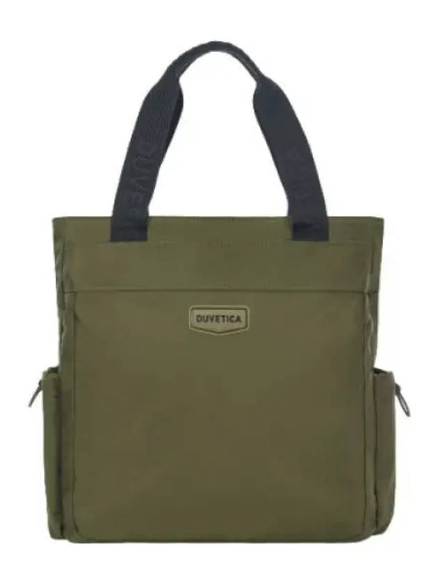 Matera Tote Bag Dark Olive Unisex Handbag - DUVETICA - BALAAN 1