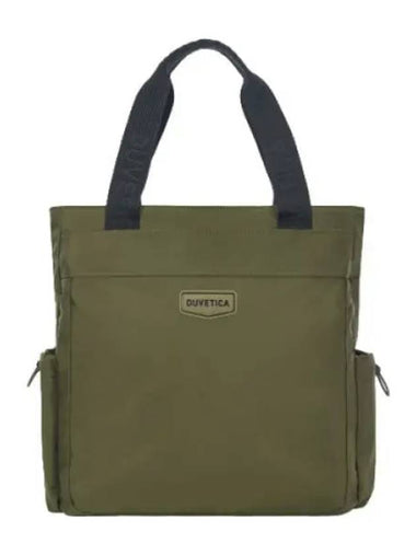 Matera Tote Bag Dark Olive Unisex - DUVETICA - BALAAN 1