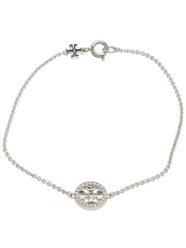 Miller Fave Chain Bracelet Silver - TORY BURCH - BALAAN 3