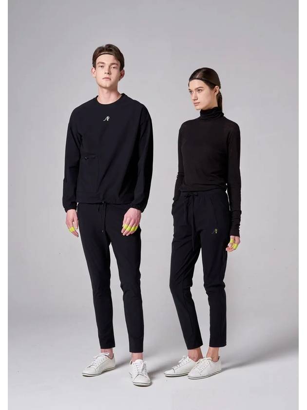 Pencil Track Pants Black - ATHPLATFORM - BALAAN 8