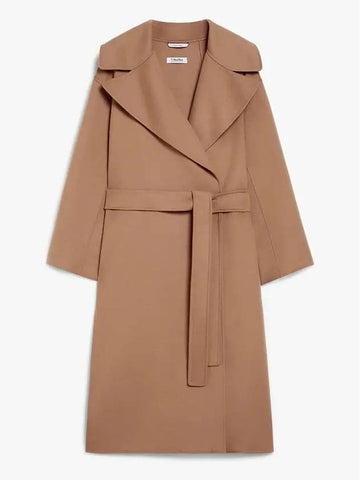 S OLANDA Virgin Wool Coat Camel 9016094106 045 - MAX MARA - BALAAN 1