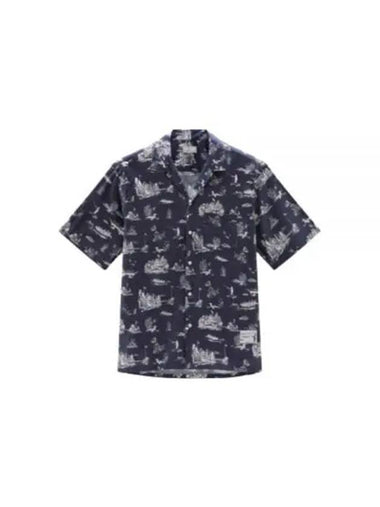 CFFWOSI0104MRUT2912 3989 Zabicon Short Sleeve Shirt - WOOLRICH - BALAAN 1