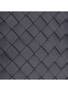 Intrecciato Weaving Half Wallet Black - BOTTEGA VENETA - BALAAN 4