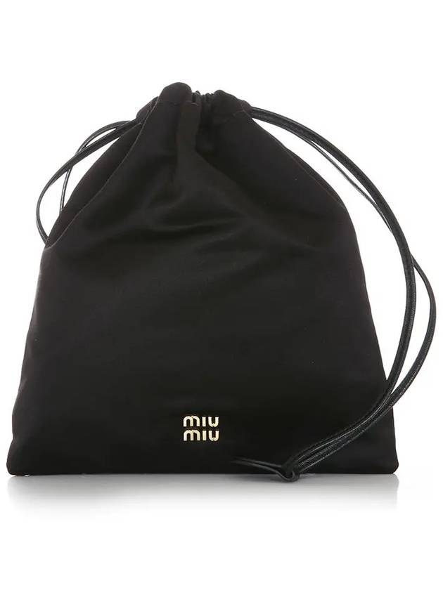 Duchesse Pouch Bag Black - MIU MIU - BALAAN 2