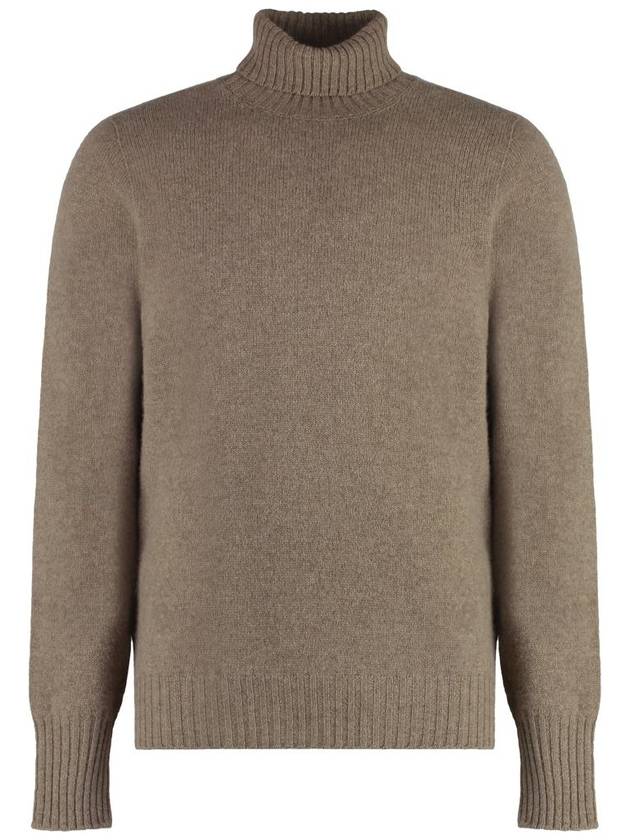 Drumohr Wool Turtleneck Sweater - DRUMOHR - BALAAN 1