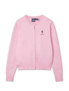 New Pink Capsule W Cotton Blend Cardigan - POLO RALPH LAUREN - BALAAN 1