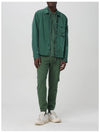 Chrome-R Pocket Over Long Sleeve Shirt Green - CP COMPANY - BALAAN 7