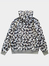 star camo Hoodie sweatshirt White Overfit - AOX - BALAAN 7