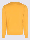 Men's Horsebit Crew Neck Cashmere Knit Top Orange - GUCCI - BALAAN 3