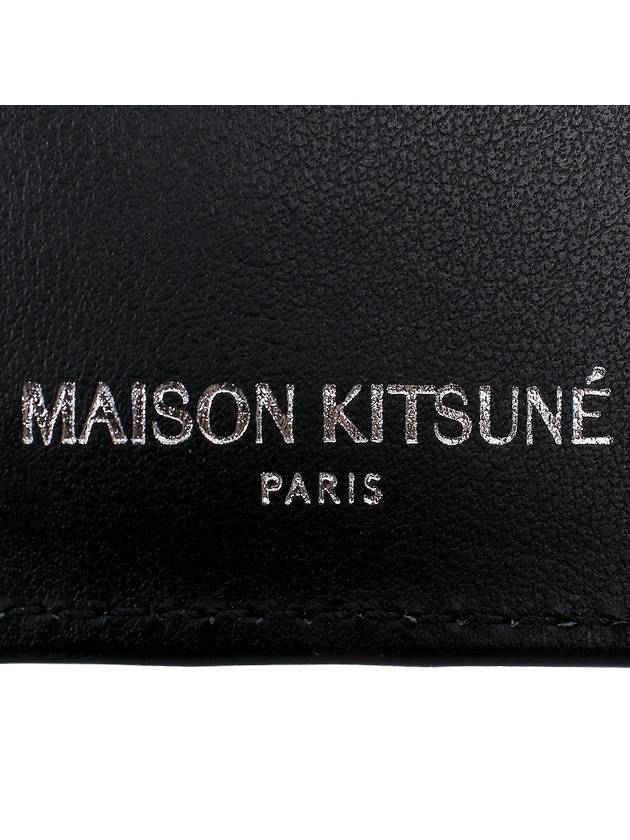 Men’s Fox Head Card Wallet Black - MAISON KITSUNE - BALAAN 9