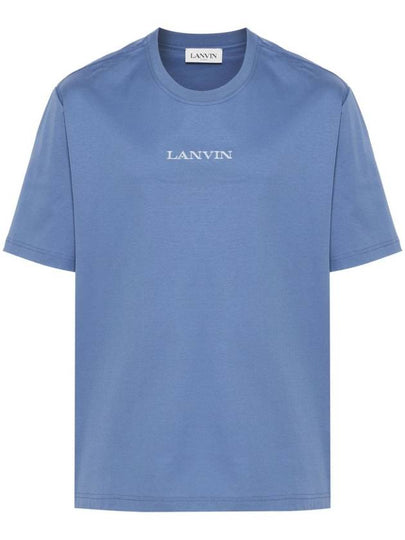 Long Sleeve T-Shirt RM TS0010 J134 E24 224 CORNFLOWER - LANVIN - BALAAN 2