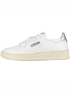 Medalist Low Top Sneakers Beige White - AUTRY - BALAAN 4