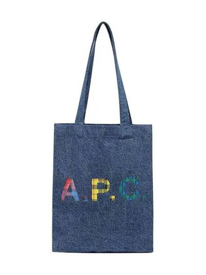 Lou Tote Bag Blue - A.P.C. - BALAAN 2