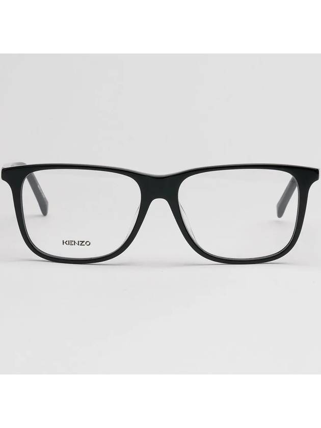 Glasses frame KZ50142U 001 square horn rim fashion - KENZO - BALAAN 3