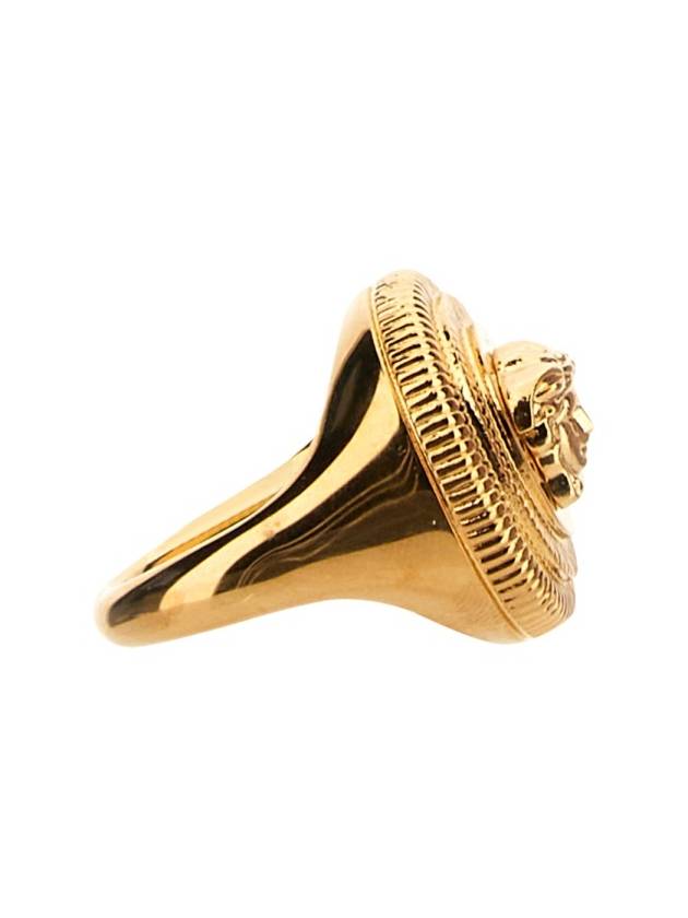 Medusa Biggie Ring Gold - VERSACE - BALAAN 4