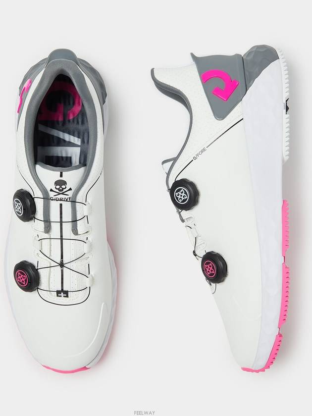 G/Drive Perforated Spike Shoes White - G/FORE - BALAAN 4