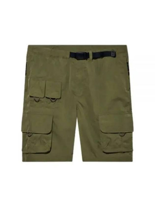 BELTED CARGO SHORT MBB53001C1 OG 107 GREEN shorts - ALPHA INDUSTRIES - BALAAN 1