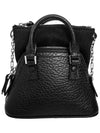 5AC Classic Baby Shoulder Bag Pale Black - MAISON MARGIELA - BALAAN 3