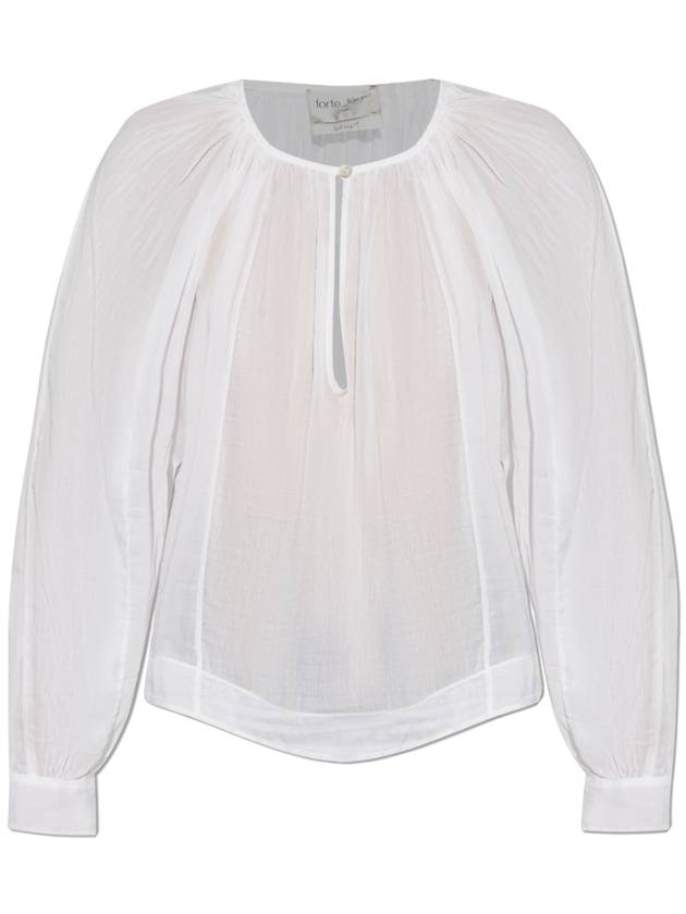 Forte_forte Loose-fitting Top, Women's, White - FORTE FORTE - BALAAN 1