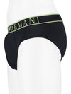 Men's Logo Band Micro Triangle Briefs Black - EMPORIO ARMANI - BALAAN 4