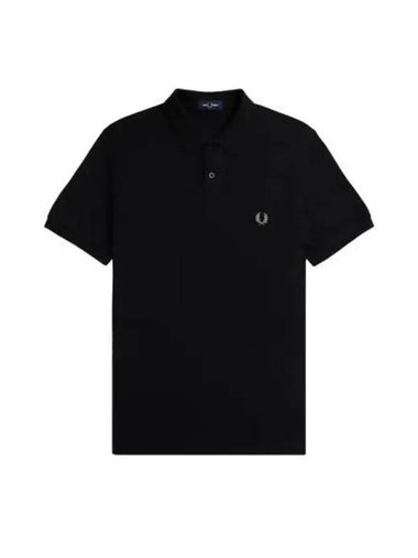 Fred Perry Plain Shirt Black - FRED PERRY - BALAAN 1