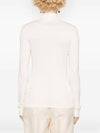 Rib Turtleneck Cream - LEMAIRE - BALAAN 6