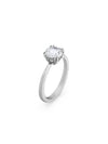 Stilla Cocktail Round Cut Ring Silver - SWAROVSKI - BALAAN 4