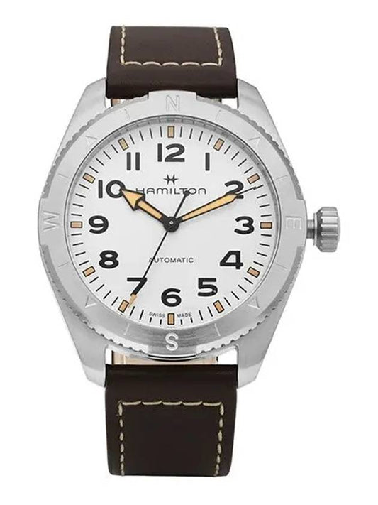 H70315510 Khaki Field Expedition Men s Automatic Leather Watch - HAMILTON - BALAAN 1