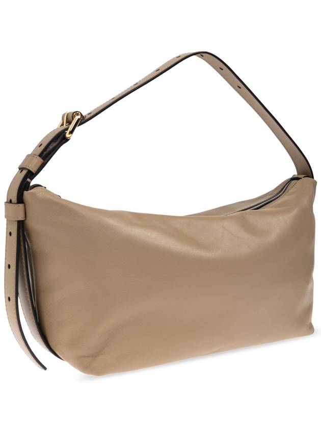 Moschino Leather Shoulder Bag, Women's, Beige - MOSCHINO - BALAAN 4