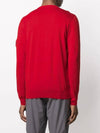 Shadow Project Pocket Crew Neck Knit Top Red - STONE ISLAND - BALAAN 5