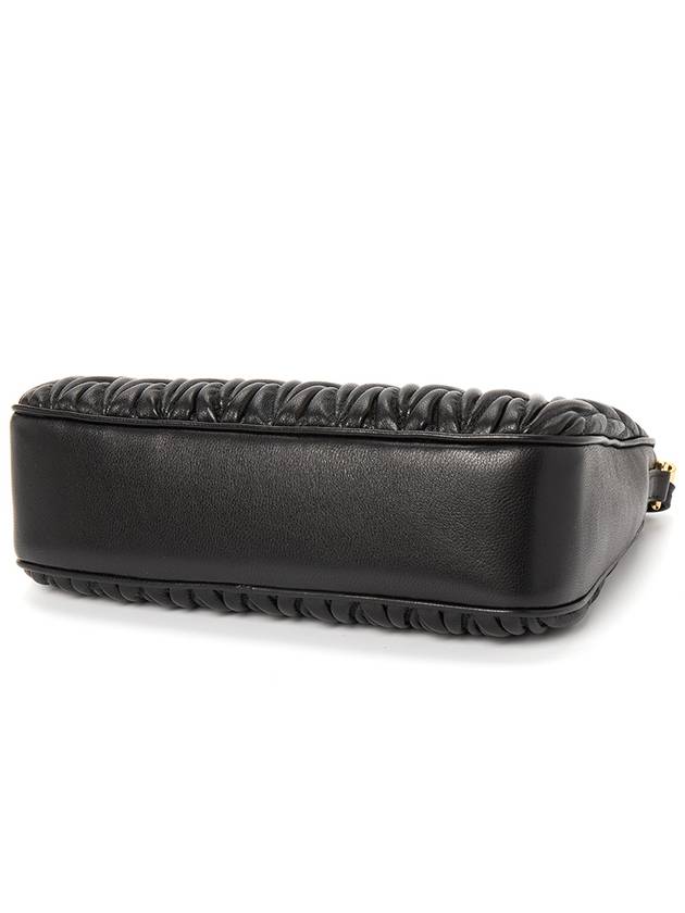 Matelasse Nappa Leather Shoulder Bag Black - MIU MIU - BALAAN 6