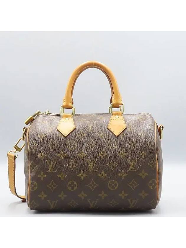 M41113 Monogram Canvas Bandouli re Speedy 25 Tote Bag Shoulder Strap 2WAY - LOUIS VUITTON - BALAAN 1