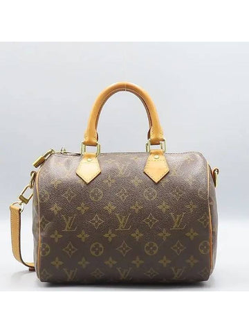 M41113 Monogram Canvas Bandouli re Speedy 25 Tote Bag Shoulder Strap 2WAY - LOUIS VUITTON - BALAAN 1