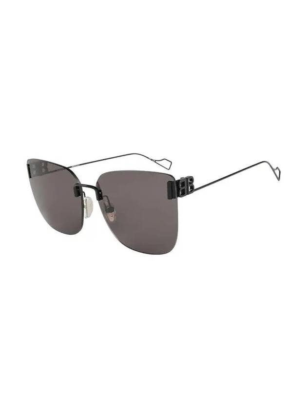 Eyewear  BB Square Frame Metal Sunglasses Black - BALENCIAGA - BALAAN 4