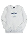 Women's Logo Tina Sweatshirt Ecru - A.P.C. - BALAAN.