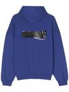 Gaffer Maxi Hoodie Blue - BALENCIAGA - BALAAN 7