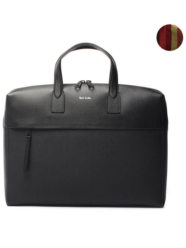 Signature Logo Folio Brief Case Black - PAUL SMITH - BALAAN 2