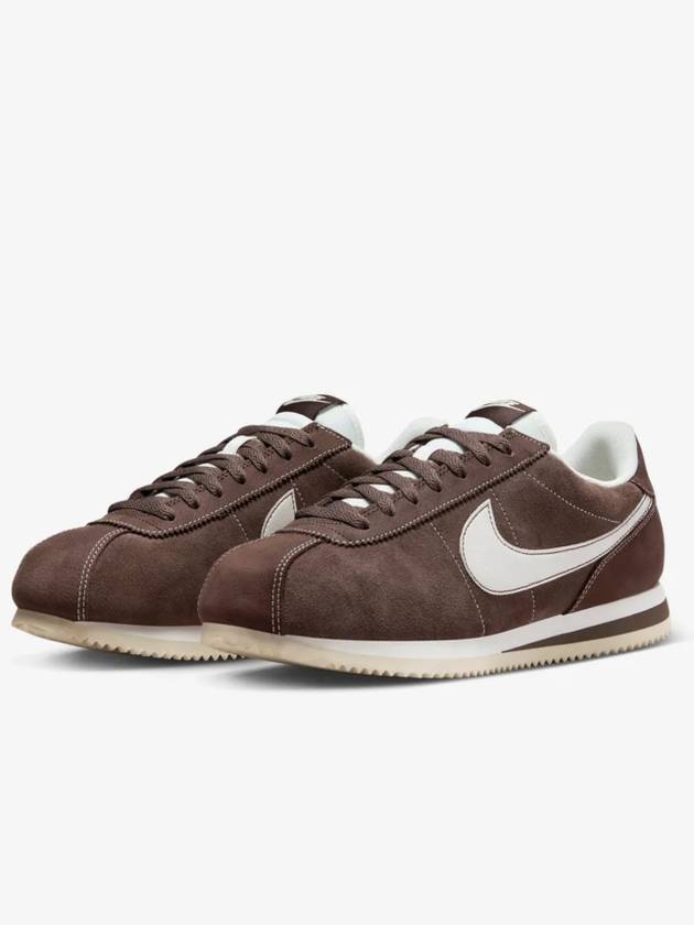 Cortez SE Low Top Sneakers Hangul Day Baroque Brown - NIKE - BALAAN 6