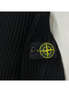 Kids Waffen Patch Zip up Cardigan 6 8 Black 7916512C2 V0029 - STONE ISLAND - BALAAN 5