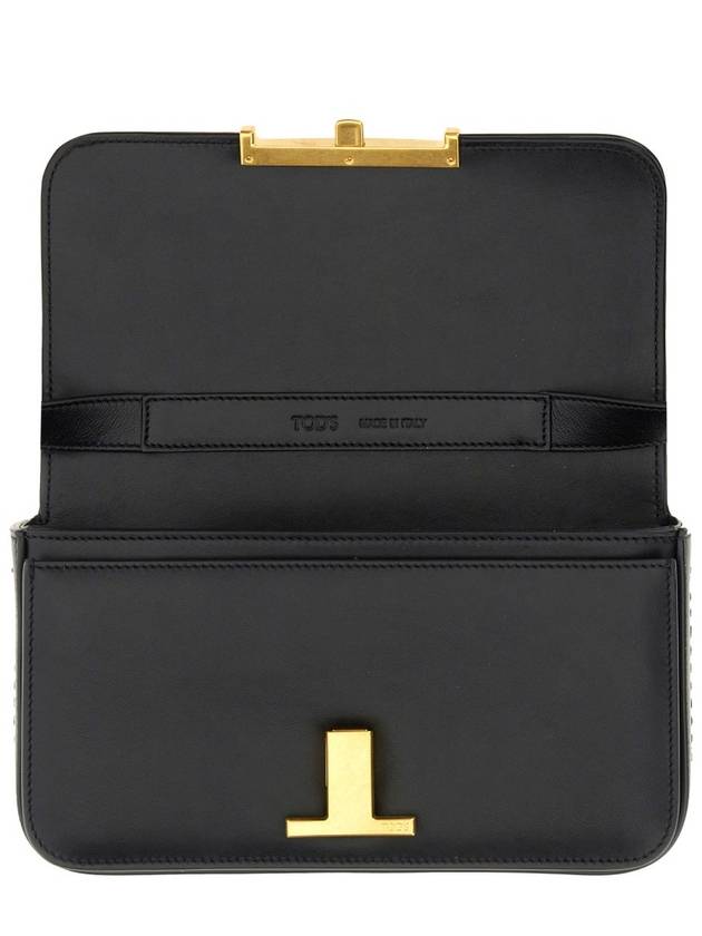 T Timeless Shoulder Bag Black - TOD'S - BALAAN 5