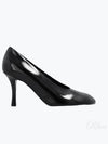 Baby Leather Pumps Black - BURBERRY - BALAAN 2